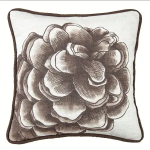 Pinecone Throw Pillow - Indoor/Outdoor