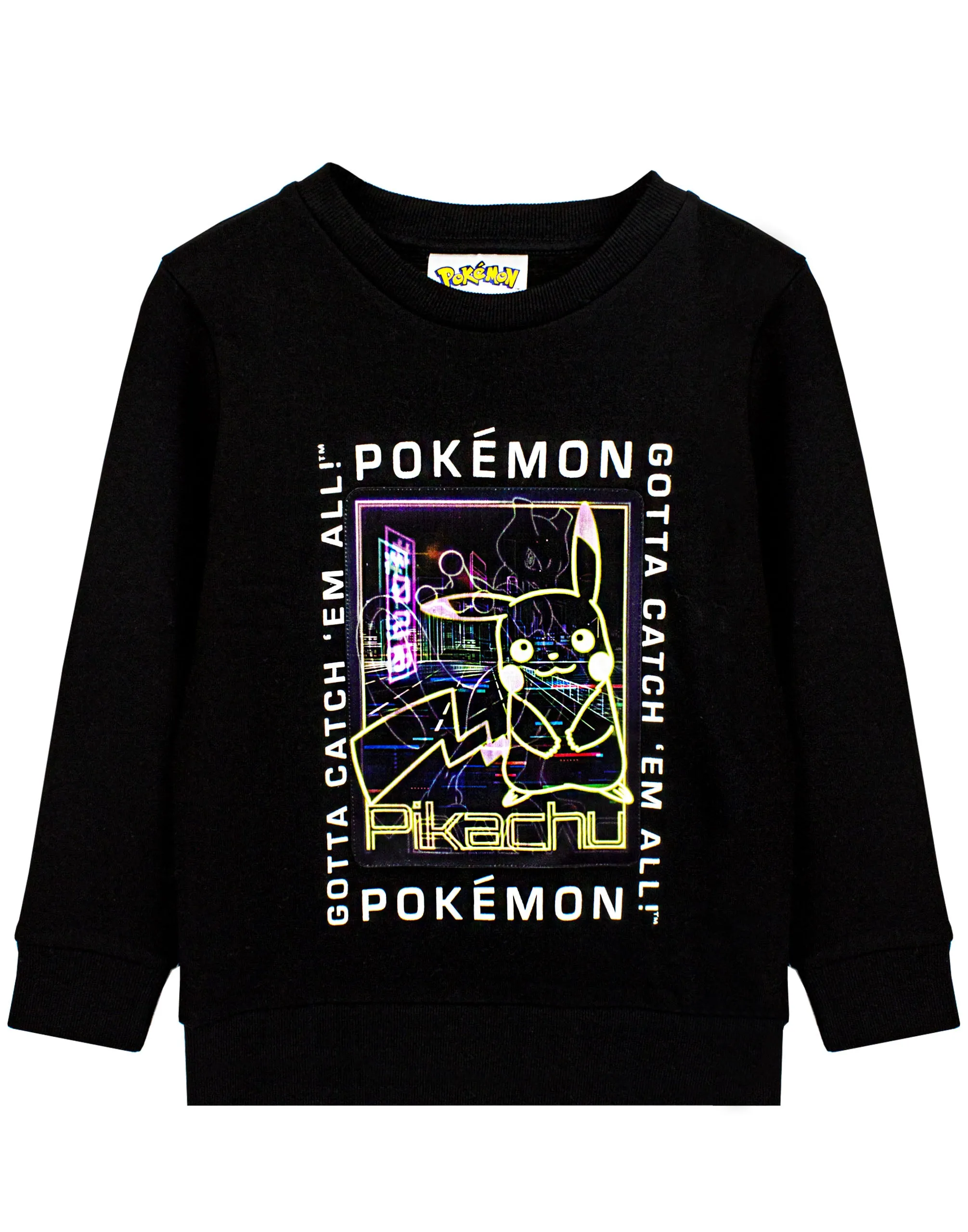 Pokemon Boys Black Sweatshirt