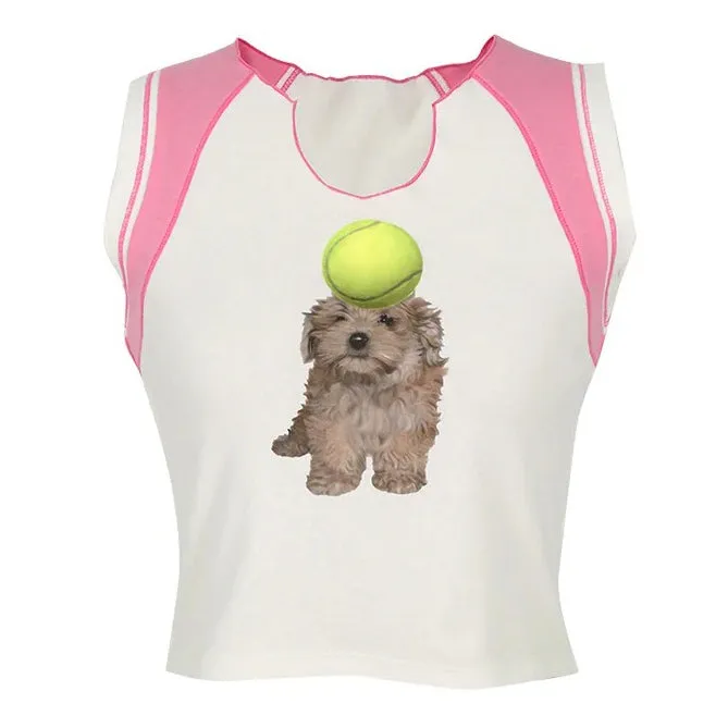 Puppy Y2K Tank Top