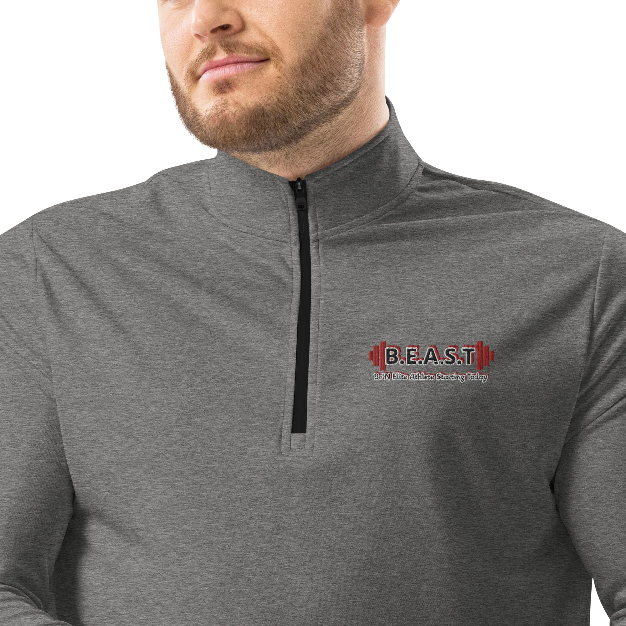 Quarter zip pullover