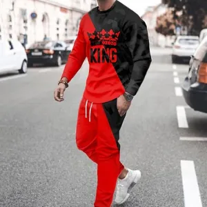 Red and Black KING Tracksuit