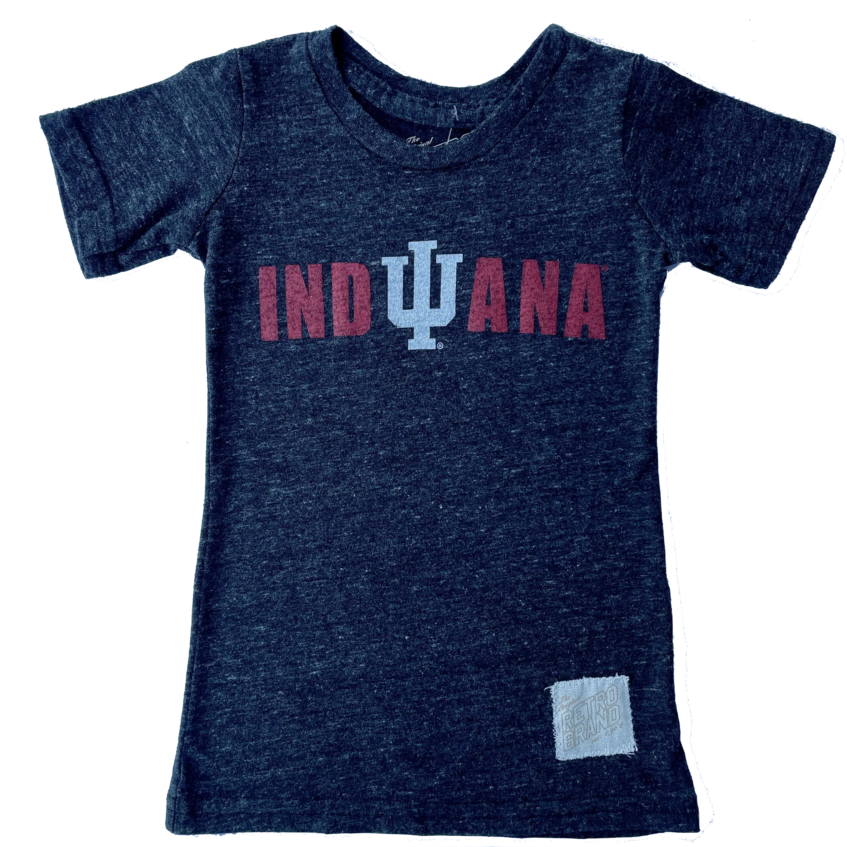 Retro Brand - Indiana IU SLIM Tee in Charcoal