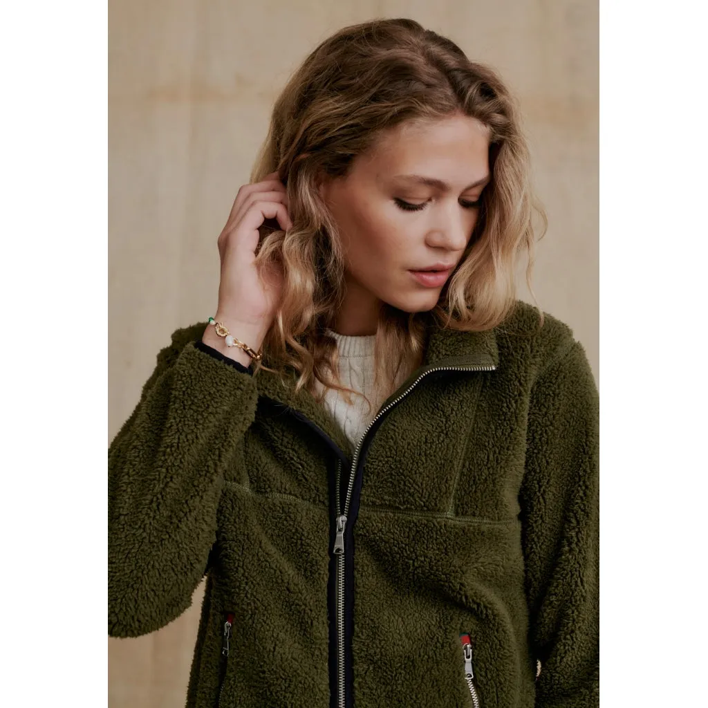 Sansa Teddy Fleece - Green