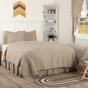 Sawyer Mill Ticking Stripe Quilt Set