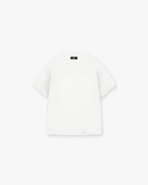 Serif Logo T-Shirt - Flat White