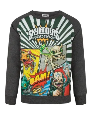 Skylanders Boys Grey Sweatshirt