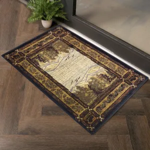 Smokey Mountains Cabin 2'x3' Accent Rug