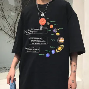 Solar System Oversized Tee