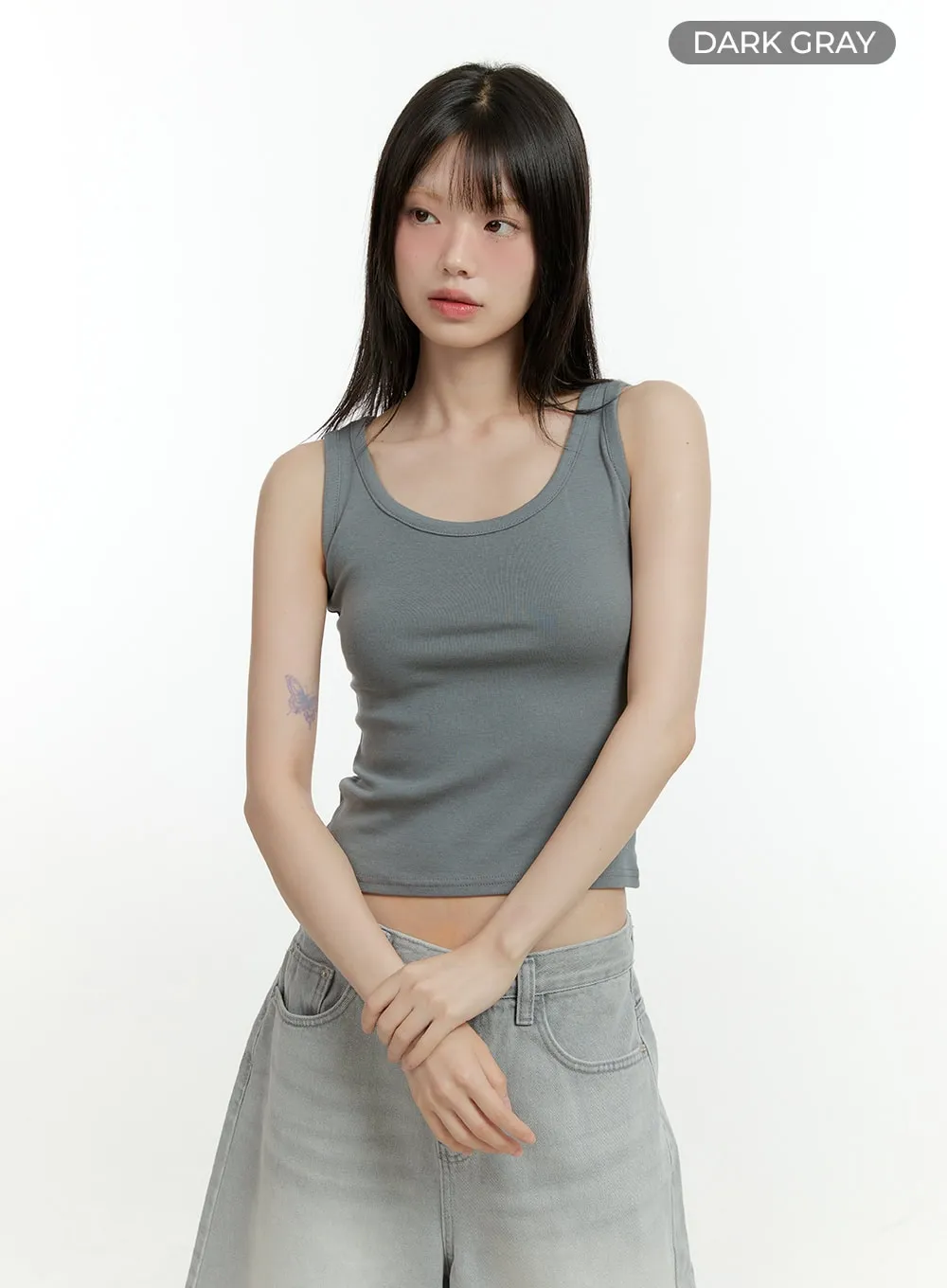 Solid Tank Top CG402