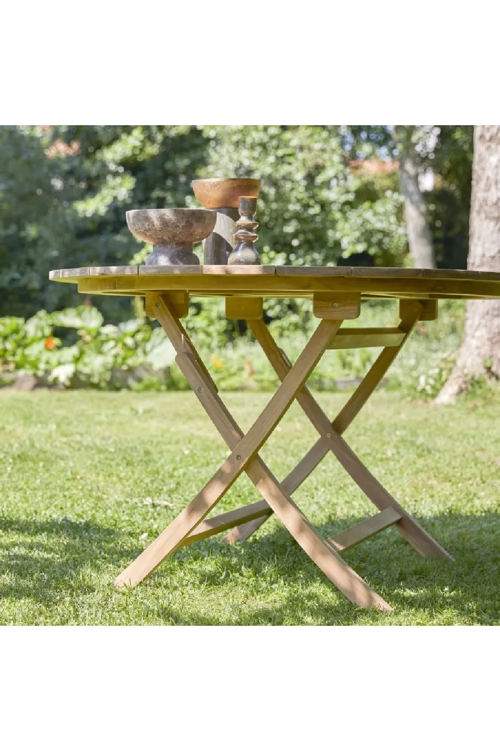 Solid Teak Outdoor Table | Tikamoon Andria