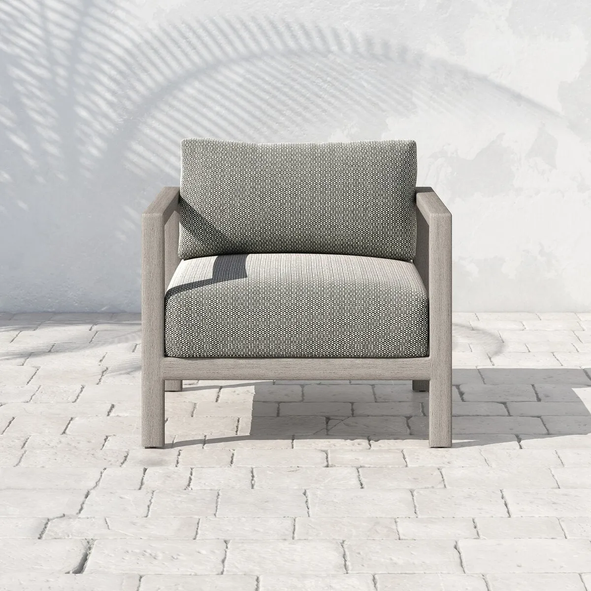 Sonoma Outdoor Chair, Weathered Grey