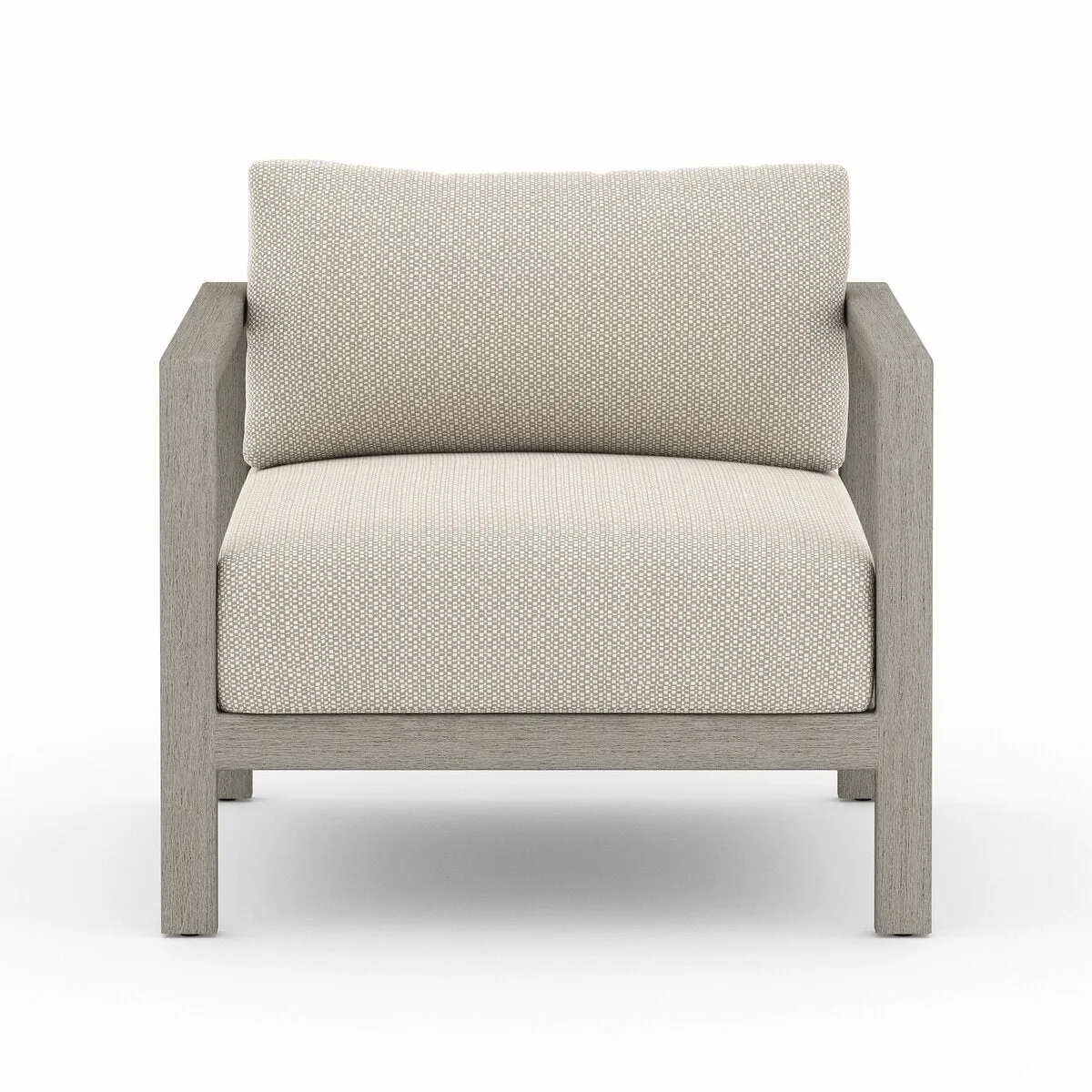 Sonoma Outdoor Chair, Weathered Grey