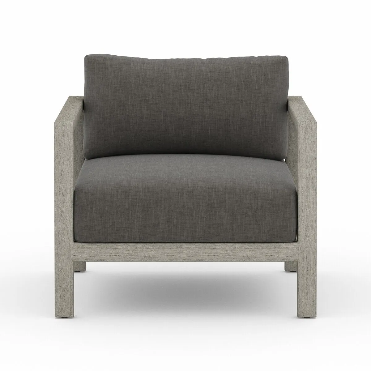 Sonoma Outdoor Chair, Weathered Grey