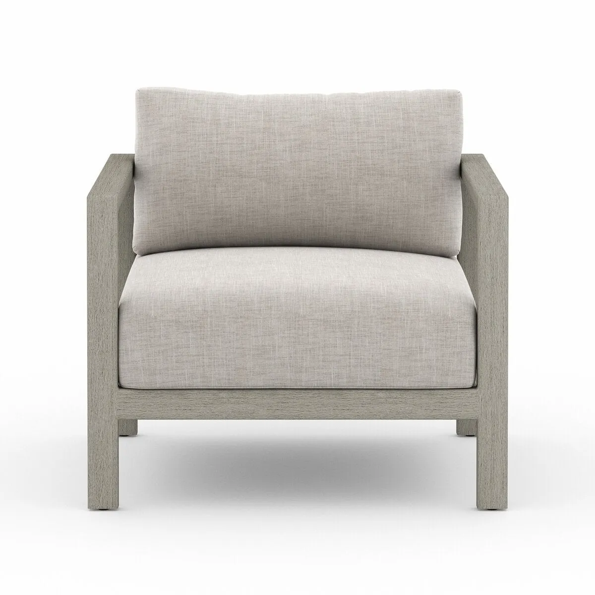 Sonoma Outdoor Chair, Weathered Grey