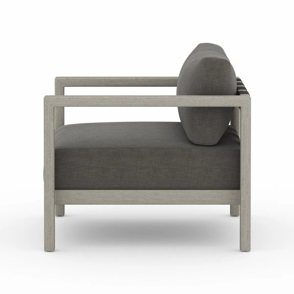 Sonoma Outdoor Chair, Weathered Grey