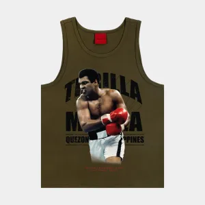 SP x Muhammad Ali Thrilla In Manila Mens Tank (Green)