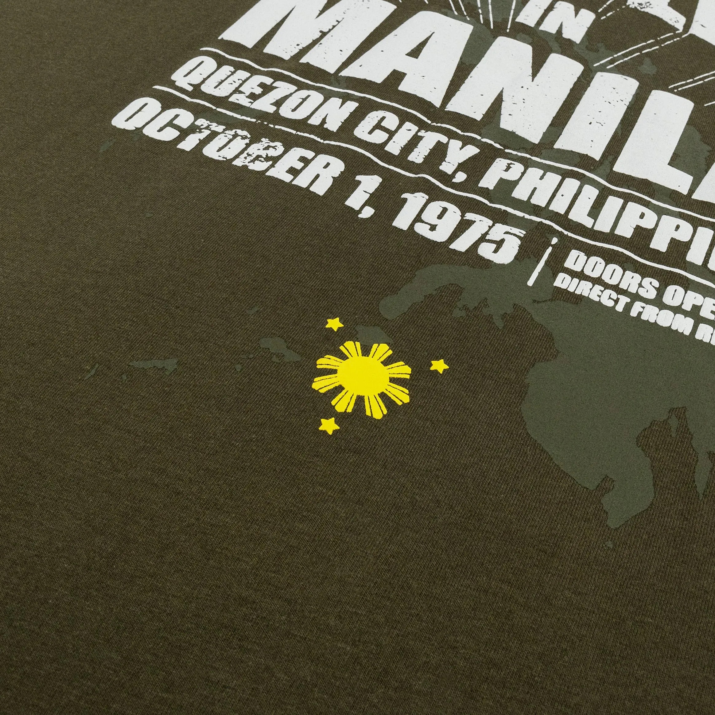 SP x Muhammad Ali Thrilla In Manila Mens Tank (Green)