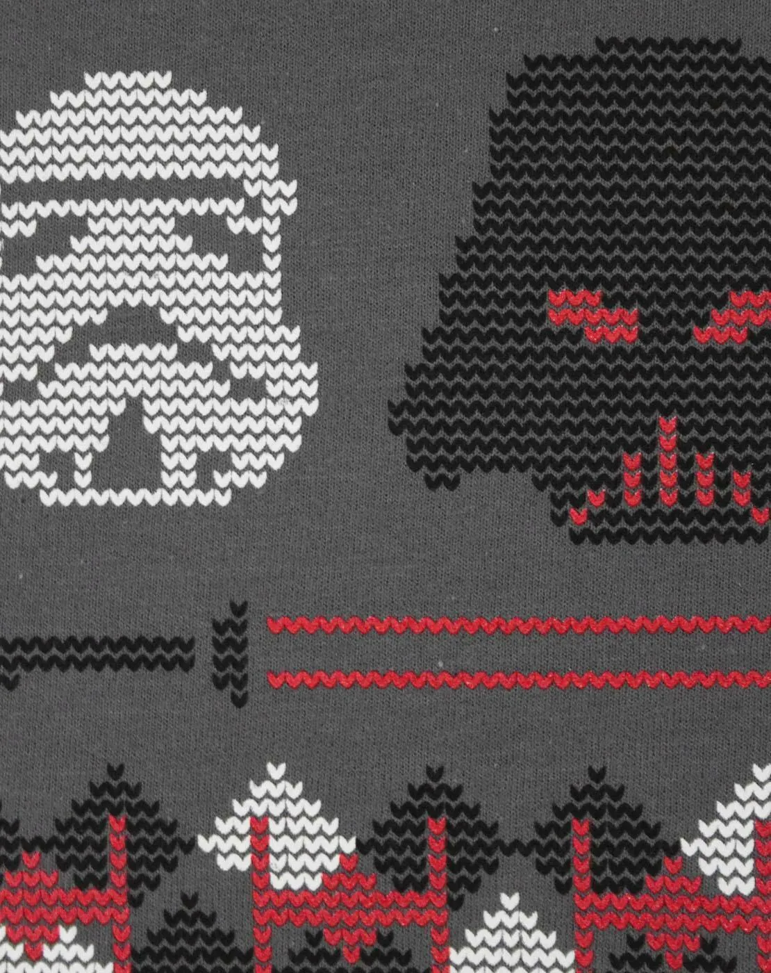 Star Wars Darth Vader Fair Isle Christmas Boy's Sweatshirt