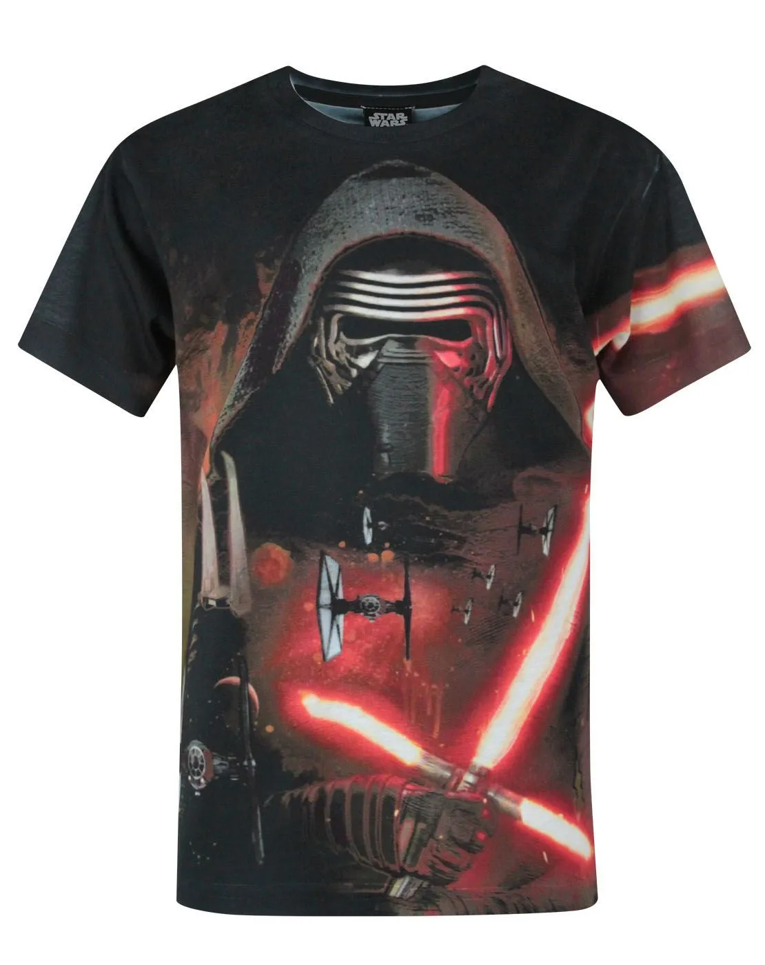 Star Wars Kylo Ren Lightsaber Sublimation Boy's T-Shirt