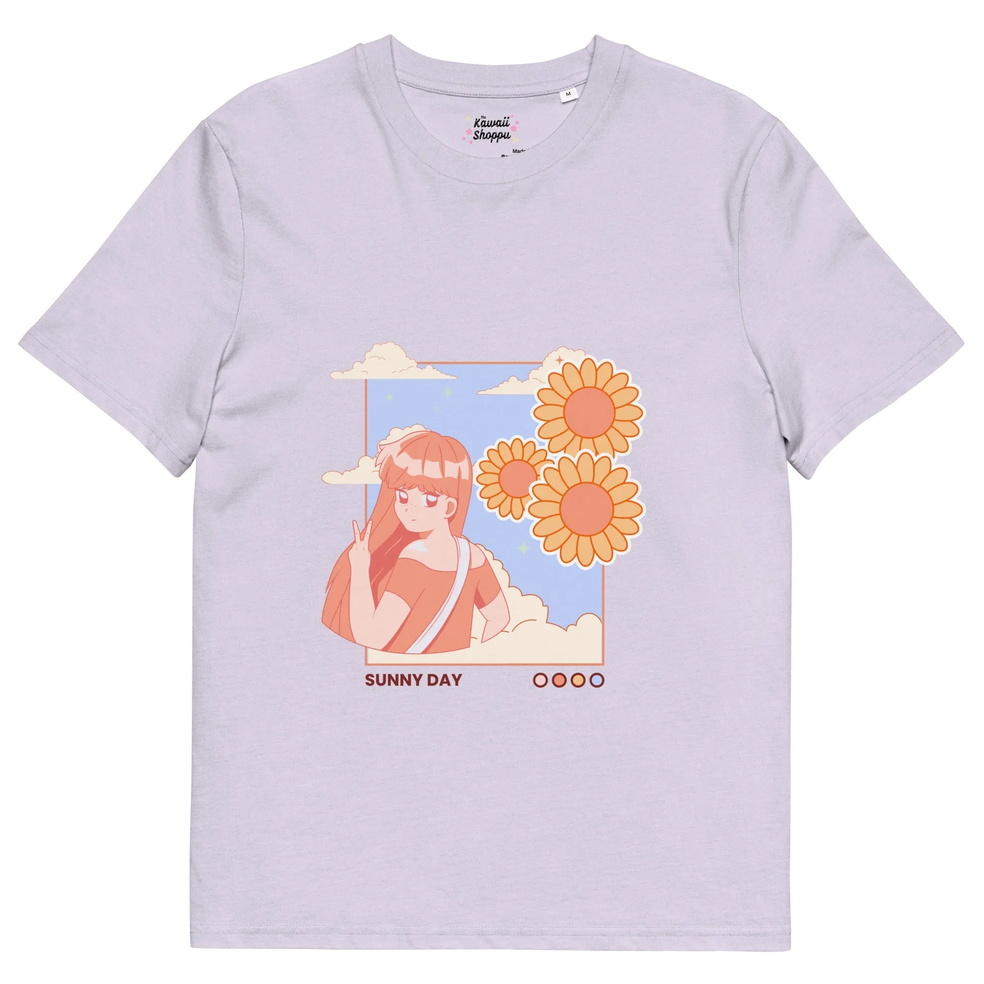 Sunny Day - Organic Cotton Kawaii Tee