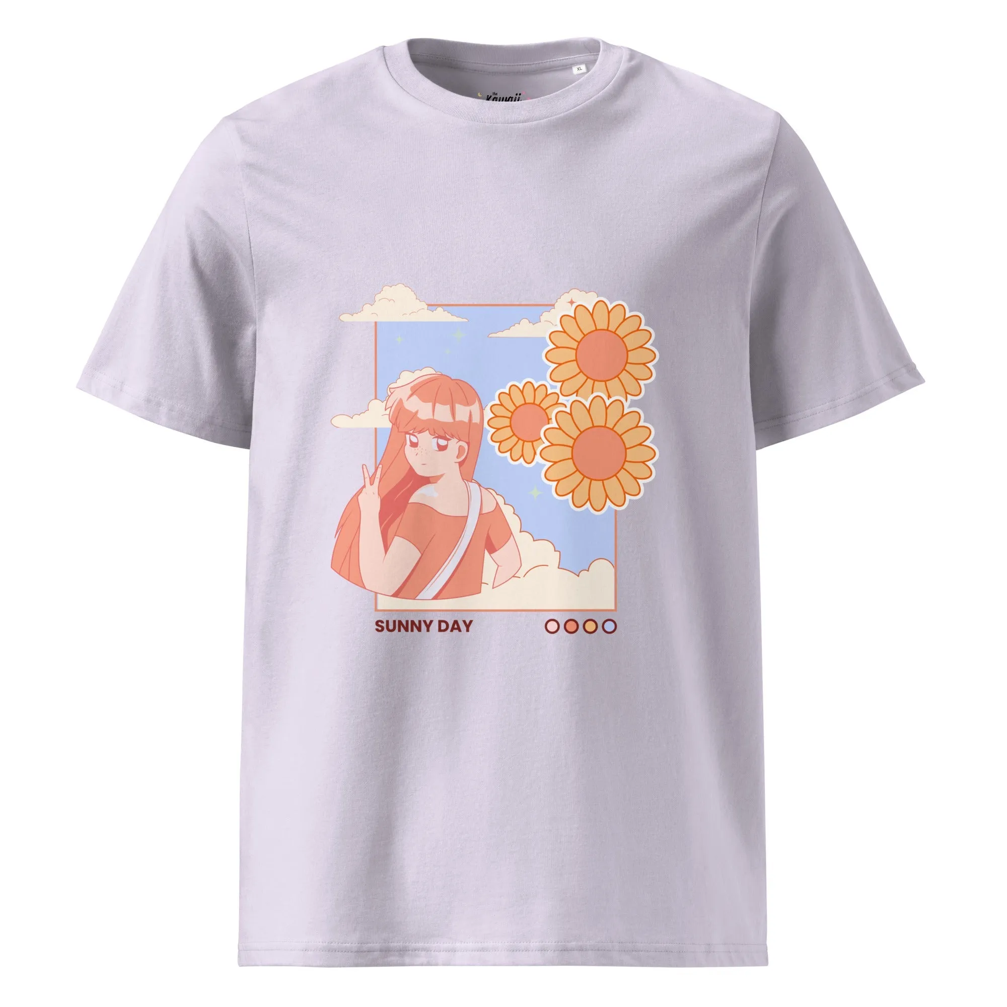 Sunny Day - Organic Cotton Kawaii Tee