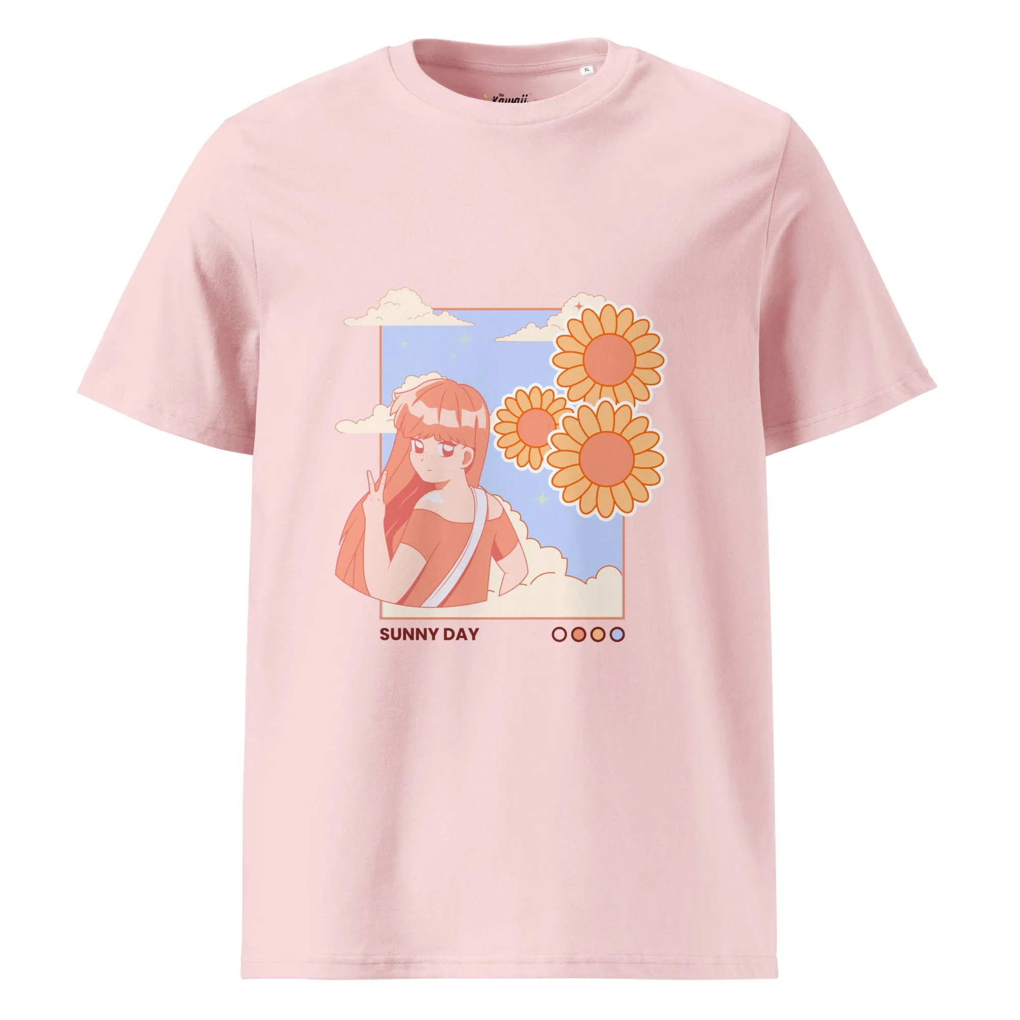 Sunny Day - Organic Cotton Kawaii Tee