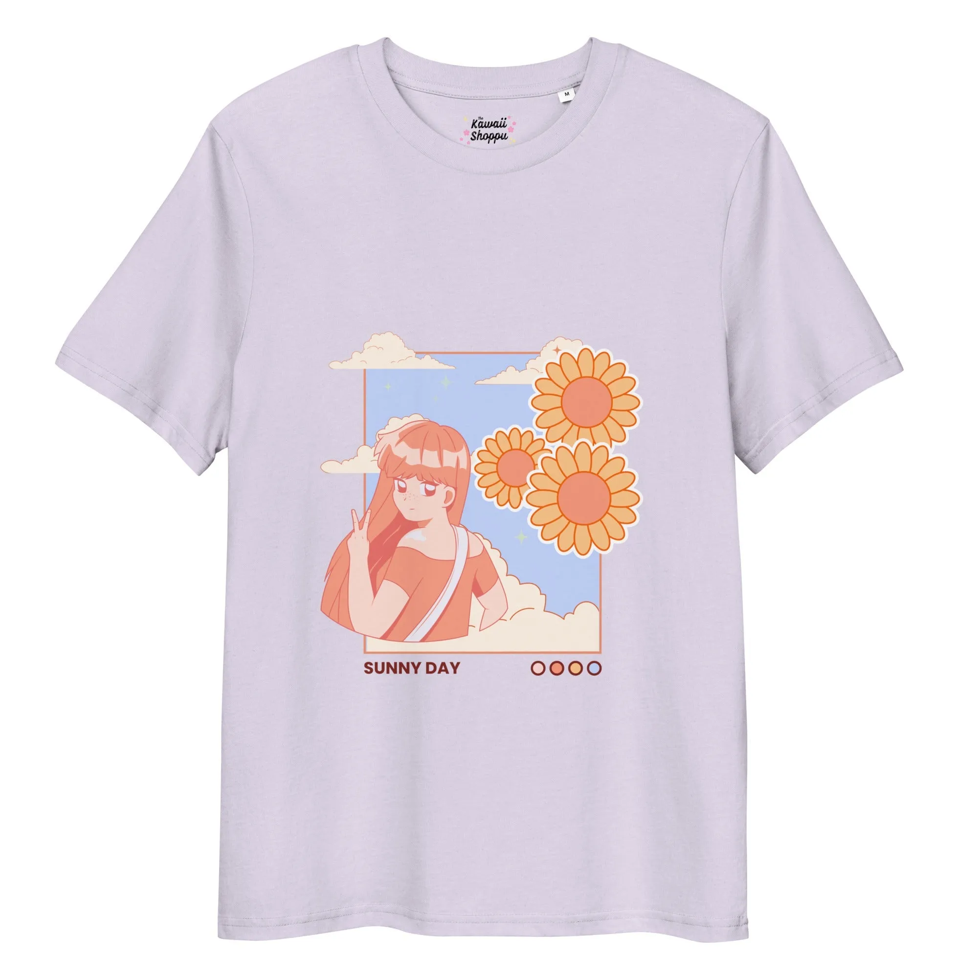 Sunny Day - Organic Cotton Kawaii Tee