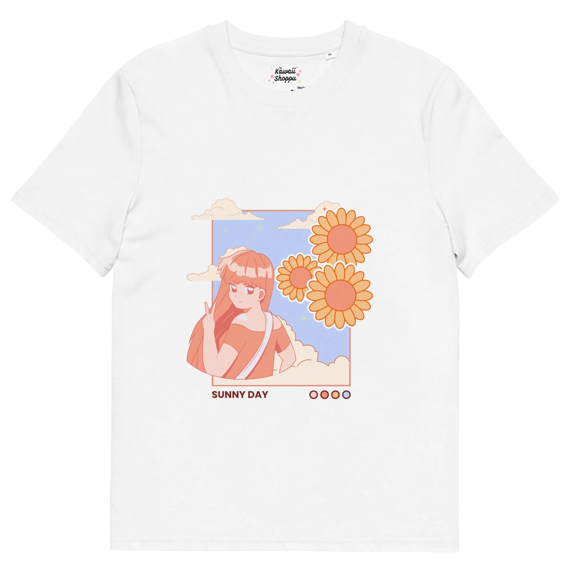 Sunny Day - Organic Cotton Kawaii Tee