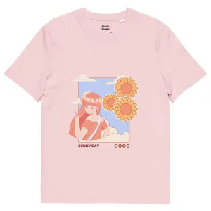 Sunny Day - Organic Cotton Kawaii Tee