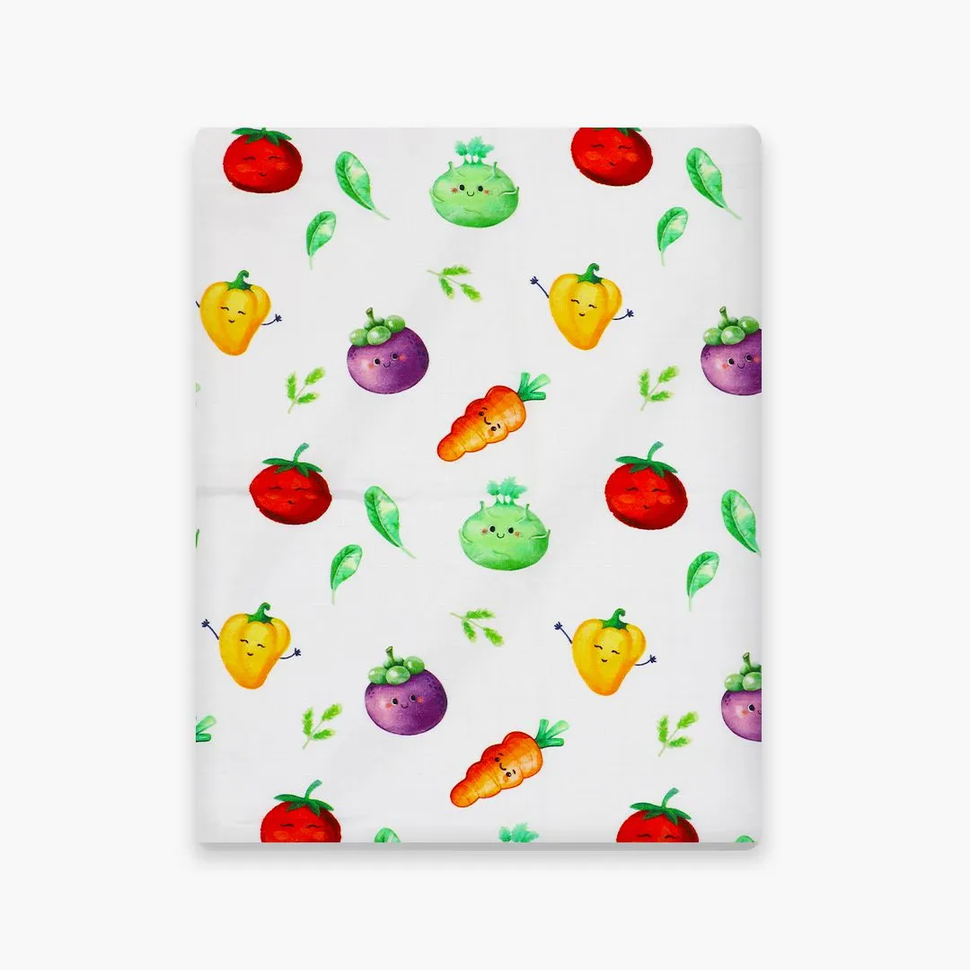 Veggie Delight - Organic Muslin Aloe Vera Towel