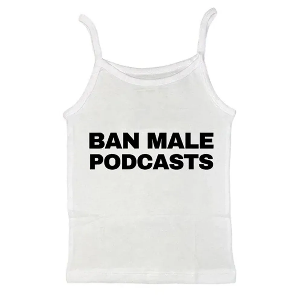 Y2K Style Podcasts Aesthetic Tank Top